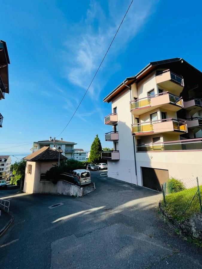F2 Pres Debarcadere, En Centre Ville, Des Thermes Evian Les Bains 2 Etoiles מראה חיצוני תמונה